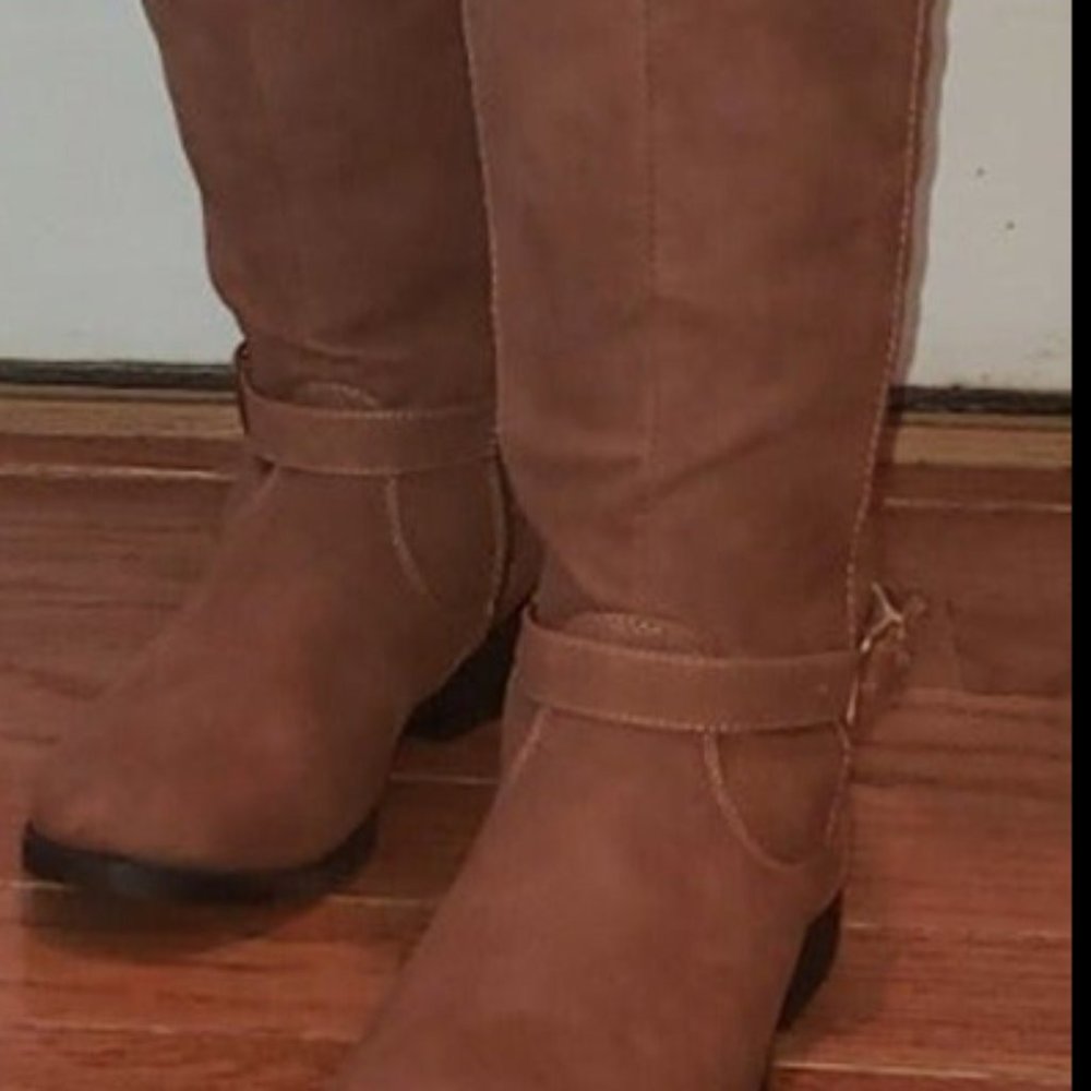 Camel Colored Riding Boots